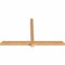 Ekena Millwork Eugene Smooth Timber Gable Bracket, Western Red Cedar, 72"W x 42"H x 3 1/2"D x 3 1/2"F, 14/12 Pitch GBW072X42X0404EUG00SWR - alternate 2